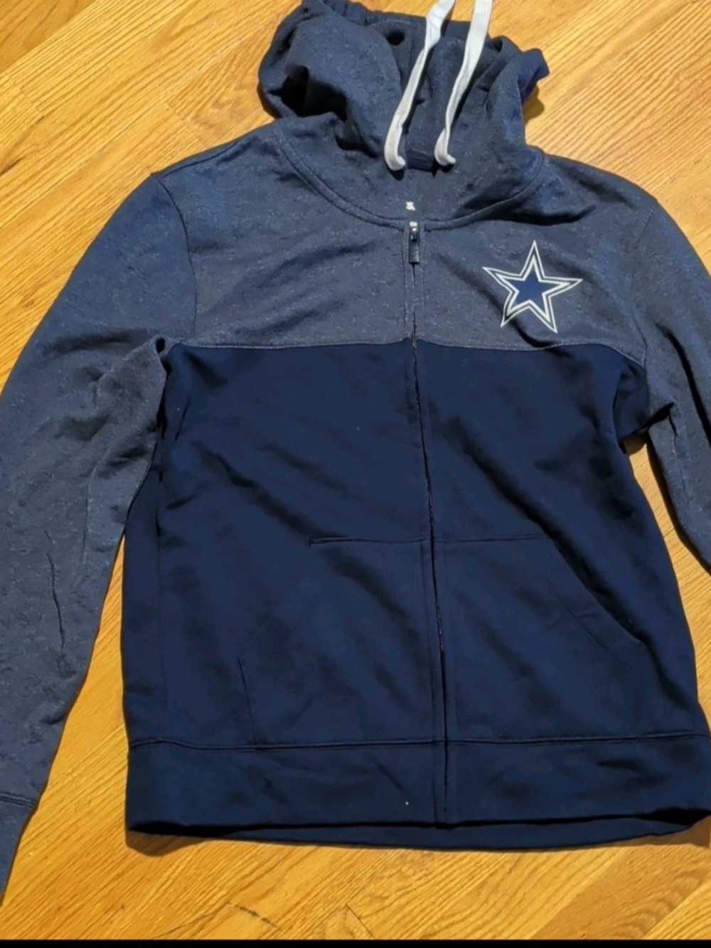 Fanatics Dallas Cowboys NFL Women’s Size Small Full Zip Hooded Hoodie NWT